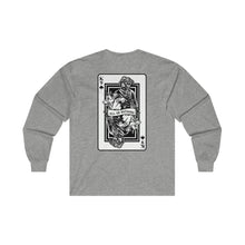 Load image into Gallery viewer, K9 Spade Playing Card Long Sleeve T-Shirt
