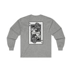 K9 Spade Playing Card Long Sleeve T-Shirt