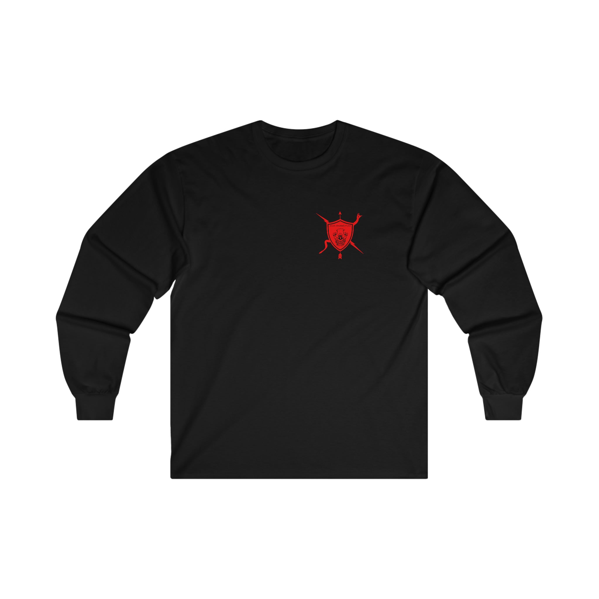 K9 Spade Playing Card Long Sleeve T-Shirt