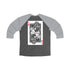 K9 Heart Playing Card 3\4 Raglan Tee