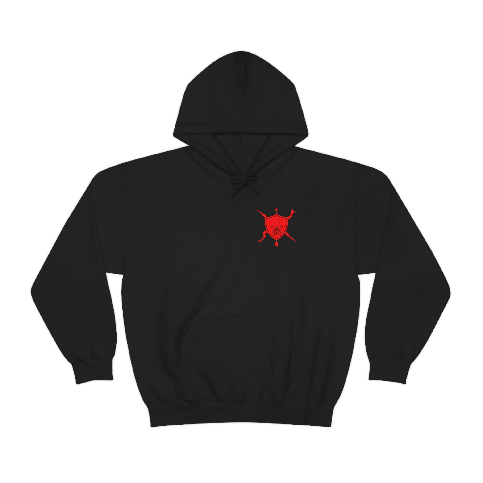 K9 Spade Playing Card Hooded Sweatshirt