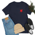 K9 Heart Playing Card T-Shirt