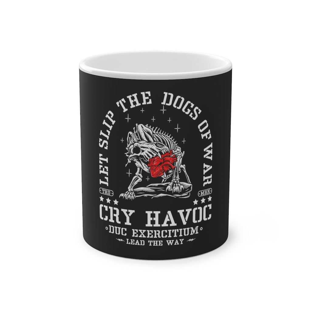 Cry Havoc Magic Mug, 11oz