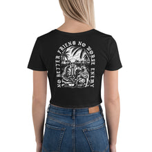 Load image into Gallery viewer, No Better Friend Women’s Crop Tee
