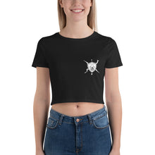 Load image into Gallery viewer, Live Fast Bite Hard Women’s Crop Tee
